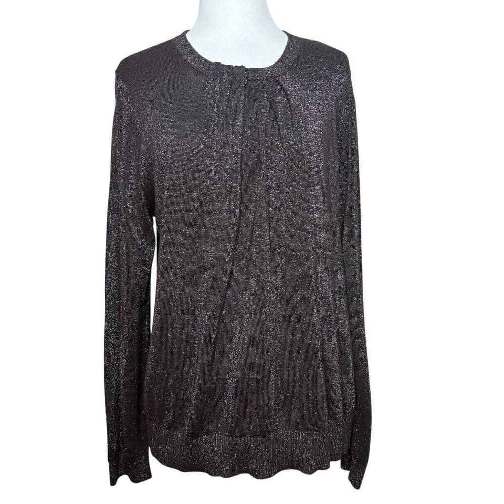 Liz Claiborne Chocolate Sauce Sweater Womens Plus Size XXL NEW